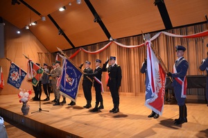 Uroczysty apel przed koncertem 