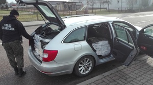 Przechwycona kontrabanda warta 205 tys. zł. 