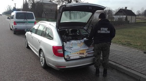 Przechwycona kontrabanda warta 205 tys. zł. 