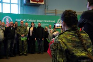 Ślubowanie nowo przyjętych funkcjonariuszy 