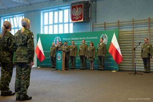 Ślubowanie nowo przyjętych funkcjonariuszy 