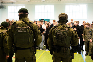 Zajęcia dla uczniów klas mundurowych 