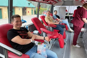 Honorowe krwiodawstwo w Placówce Straży Granicznej w Czeremsze 