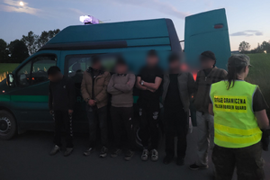 Zatrzymani migranci 
