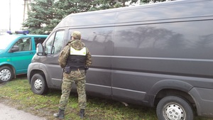 Zatrzymany Citroen Jumper 