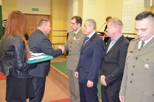 Wyróżnieni funkcjonariusze z Podlaskiego Oddziału SG