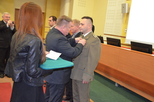 Wyróżnieni funkcjonariusze z Podlaskiego Oddziału SG