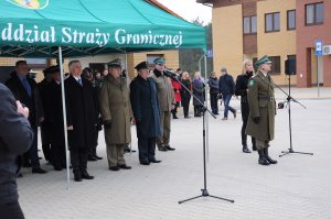 Uroczystości w drogowym przejściu granicznym w Połowcach 