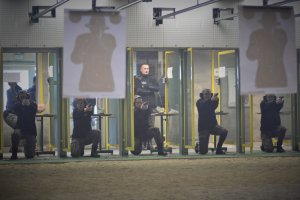 Zawody strzeleckie w Podlaskim Oddziale SG 
