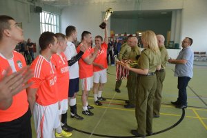 Turniej Halowej Piłki Nożnej o Puchar Komendanta POSG 