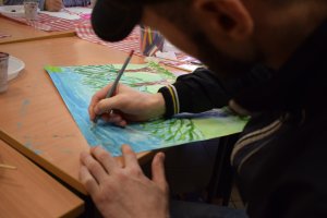Prace w ramach projektu "Tu i Teraz" 