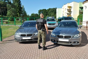 Auta odzyskane przez funkcjonariuszy z Placówki SG w Rutce-Tartak