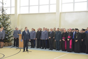 Wigilijne spotkanie podlaskich funkcjonariuszy 