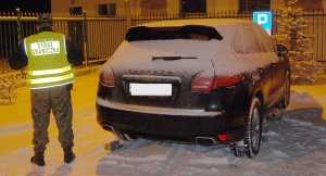 Odzyskane Porsche Cayenne 