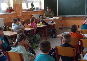 Spotkania w ramach akcji "Bezpieczne Ferie" 
