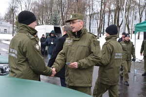 Przekazanie nowych pojazdów obserwacyjnych 