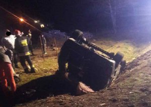 Udzielili pierwszej pomocy poszkodowanym w wypadku 
