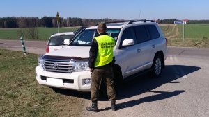 Odzyskana Toyota Land Cruiser 