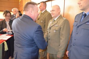 Uroczystość wręczenia odznaczeń zasłużonym krwiodawcom 