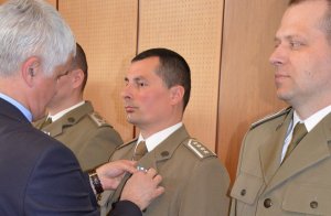 Uroczystość wręczenia odznaczeń zasłużonym krwiodawcom 