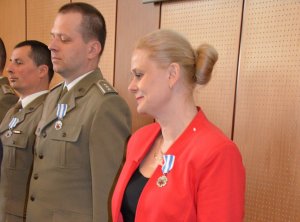 Uroczystość wręczenia odznaczeń zasłużonym krwiodawcom 