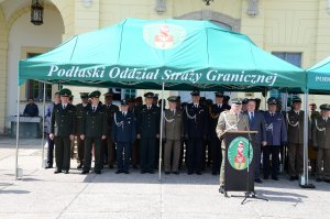 Uroczyste obchody 28. rocznicy powołania Straży Granicznej w Białymstoku 
