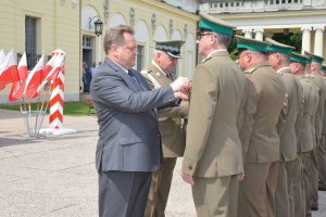 Uroczyste obchody 28. rocznicy powołania Straży Granicznej w Białymstoku 