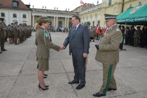 Uroczyste obchody 28. rocznicy powołania Straży Granicznej w Białymstoku 