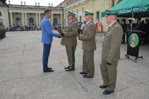 Uroczyste obchody 28. rocznicy powołania Straży Granicznej w Białymstoku 