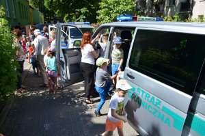 Dzień Dziecka z Mundurem w Przedszkolu Samorządowym Nr 41 w Białymstoku 