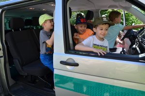 Dzień Dziecka z Mundurem w Przedszkolu Samorządowym Nr 41 w Białymstoku 
