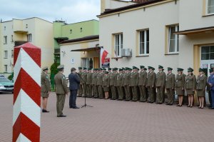 Uroczystości w Placówce SG w Rutce-Tartak 