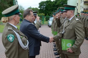 Uroczystości w Placówce SG w Rutce-Tartak 
