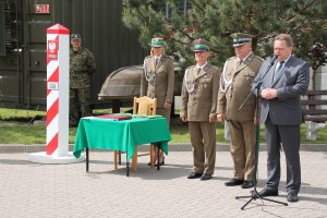 Uroczystości w Placówce SG w Sejnach 