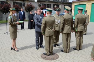 Uroczystości w Placówce SG w Sejnach 