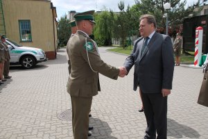 Uroczystości w Placówce SG w Sejnach 