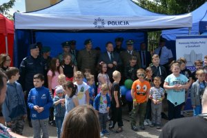 Dzień Dziecka w Suwałkach zdj. KMP w Suwałkach 