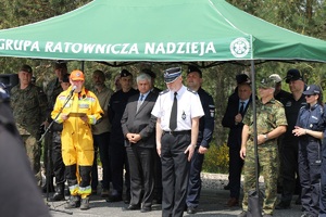 Manewry Poszukiwawczo - Ratownicze w Czerwonym Borze 