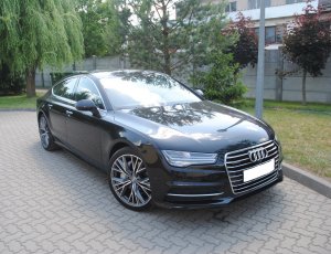 Odzyskane Audi A7 