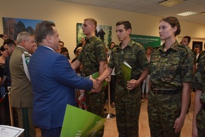 Ślubowanie nowo przyjętych funkcjonariuszy 