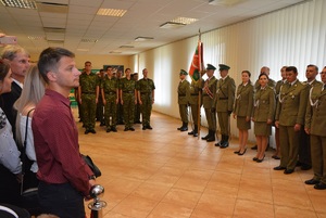 Ślubowanie nowo przyjętych funkcjonariuszy 