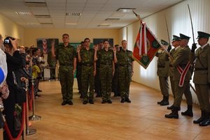 Ślubowanie nowo przyjętych funkcjonariuszy 