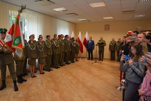 Ślubowanie nowo przyjętych funkcjonariuszy 