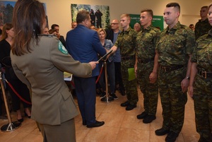 Ślubowanie nowo przyjętych funkcjonariuszy 