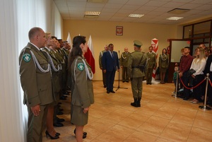 Ślubowanie nowo przyjętych funkcjonariuszy 