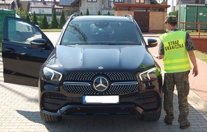 Odzyskany Mercedes 