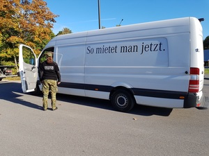 Odzyskany Mercedes Sprinter 