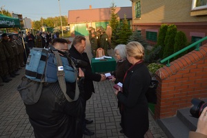 Uroczystośc nadania imienia por. Tadeusza Borzuchowskiego Placówce SG w Szudziałowie 