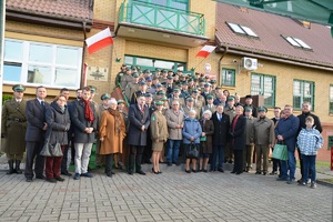 Uroczystośc nadania imienia por. Tadeusza Borzuchowskiego Placówce SG w Szudziałowie 
