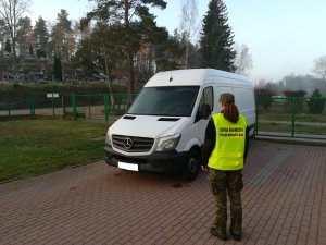 Odzyskany Mercedes Sprinter 